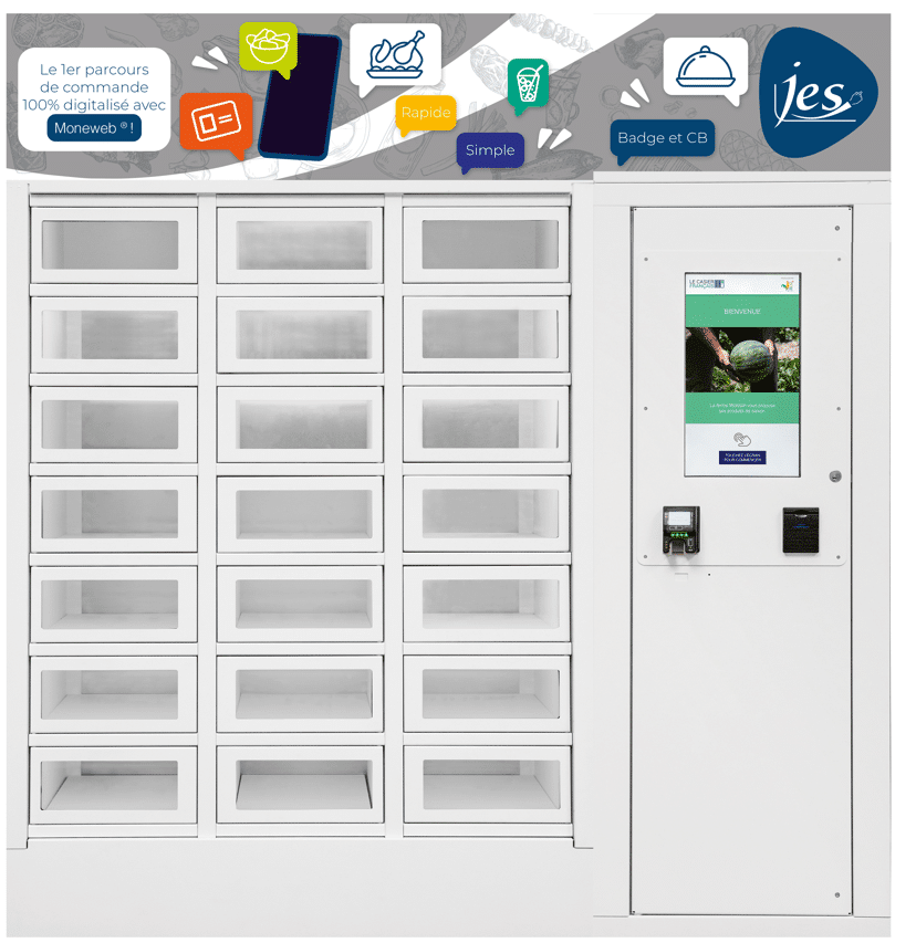 Casiers connectés programmables à distance